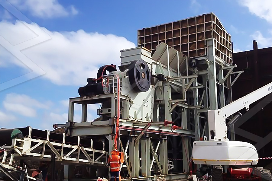 The first crushing process of PEW European Type Jaw Crusher