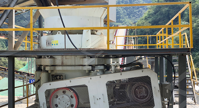HPT hydraulic cone crusher commissioned for zinc refinery project