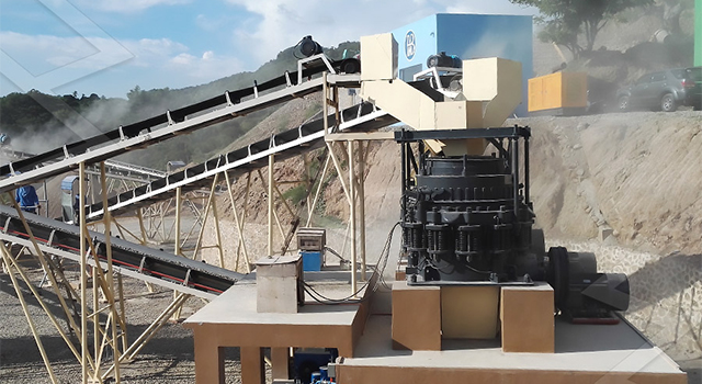 Spring cone crusher debuts in iron ore mining site